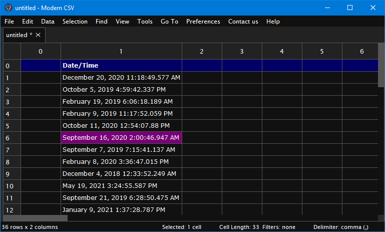 Converting Date/Time Format