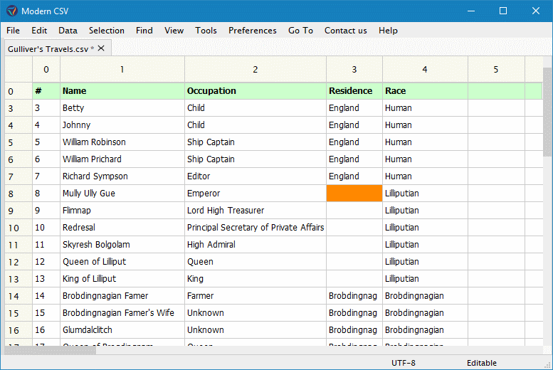 Overwrite Currently Selected Cells