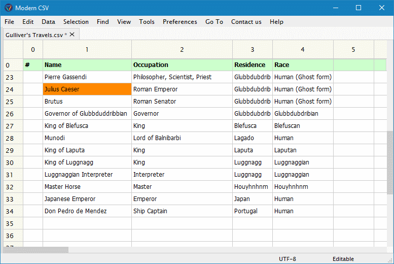 Fill Selected Cells with Series